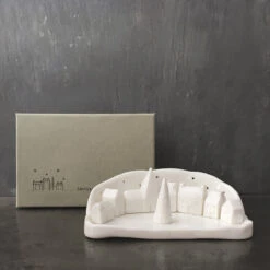 East Of India Porcelain Christmas Village 8 East Of India Porcelain Christmas Village -Water Bottle Store 1550 east of india porcelain christmas village 3