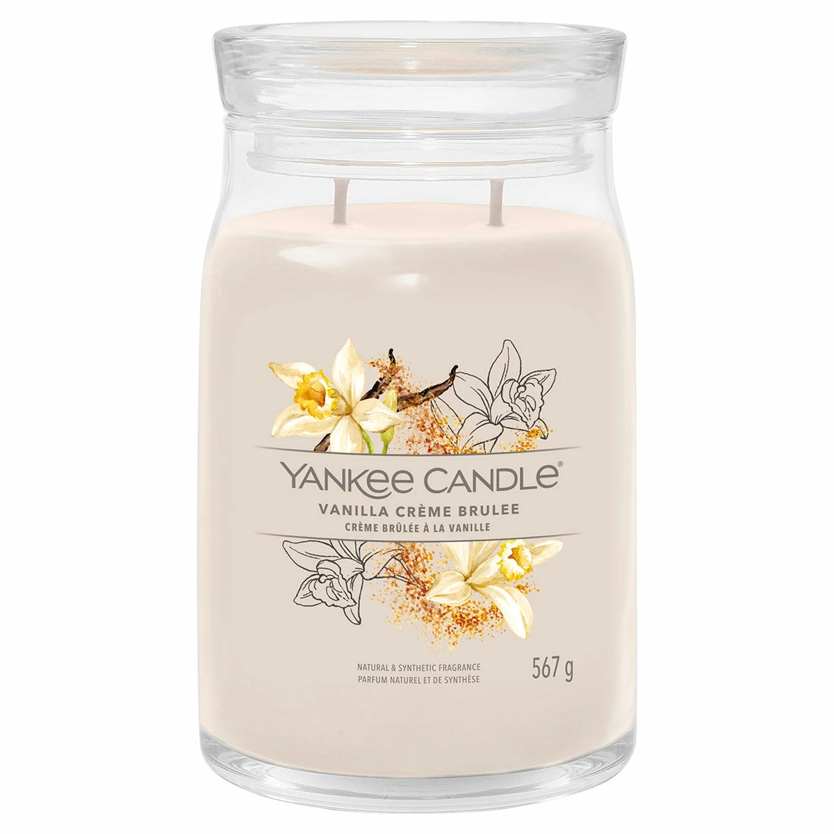 Yankee Candle Vanilla Creme Brulee Signature Large Jar Candle 1 Yankee Candle Vanilla Creme Brulee Signature Large Jar Candle