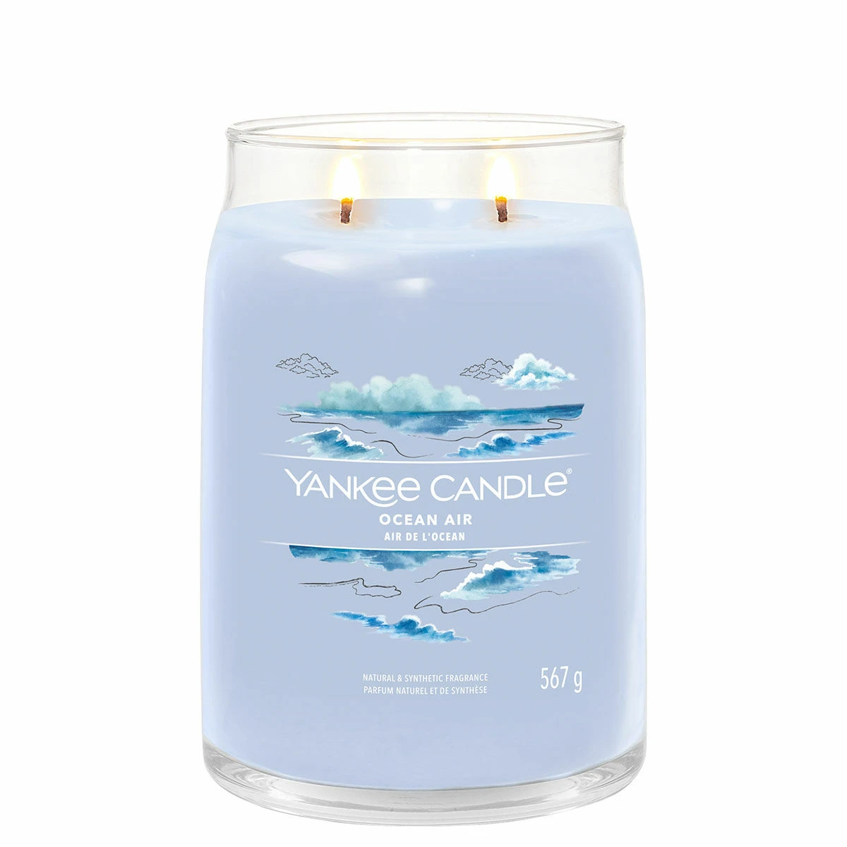 Yankee Candle Ocean Air Signature Large Jar Candle 2 Yankee Candle Ocean Air Signature Large Jar Candle - Image 2