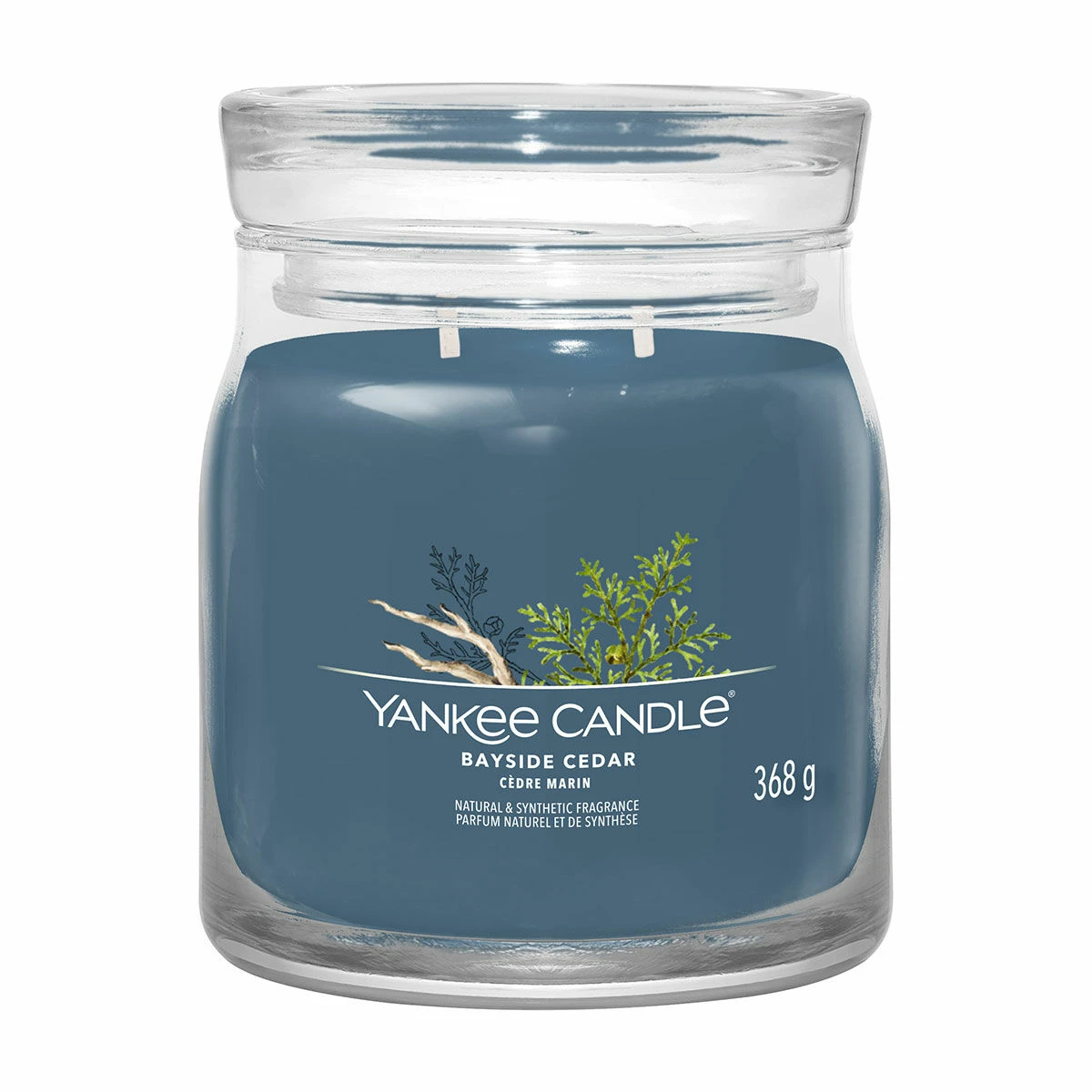 Yankee Candle Bayside Cedar Signature Medium Jar Candle 1 Yankee Candle Bayside Cedar Signature Medium Jar Candle