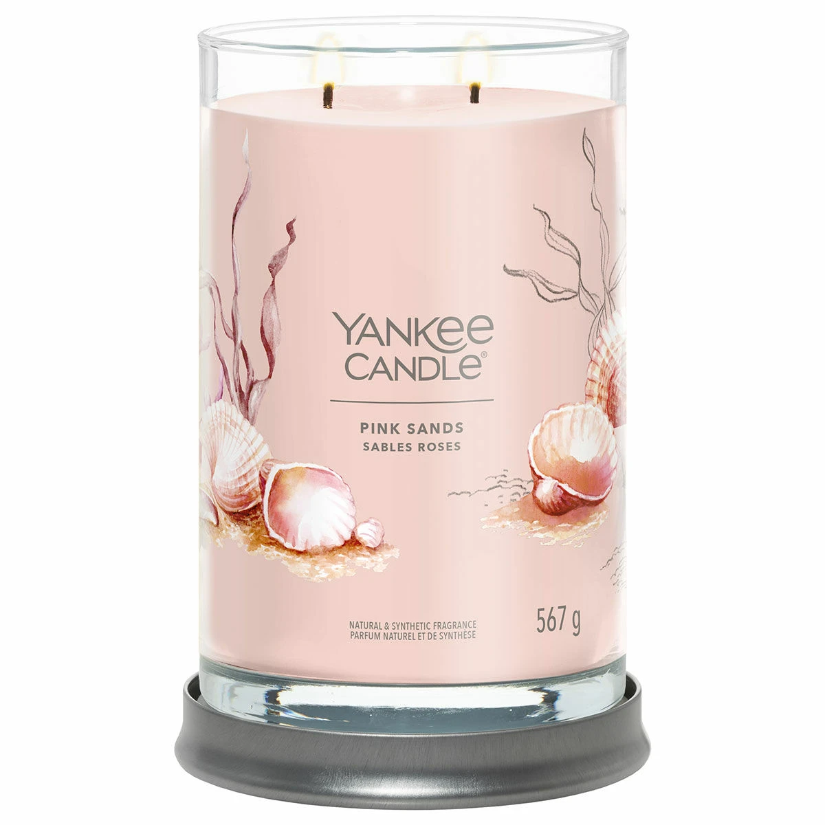 Yankee Candle Pink Sands Signature Large Tumbler Candle 2 Yankee Candle Pink Sands Signature Large Tumbler Candle - Image 2