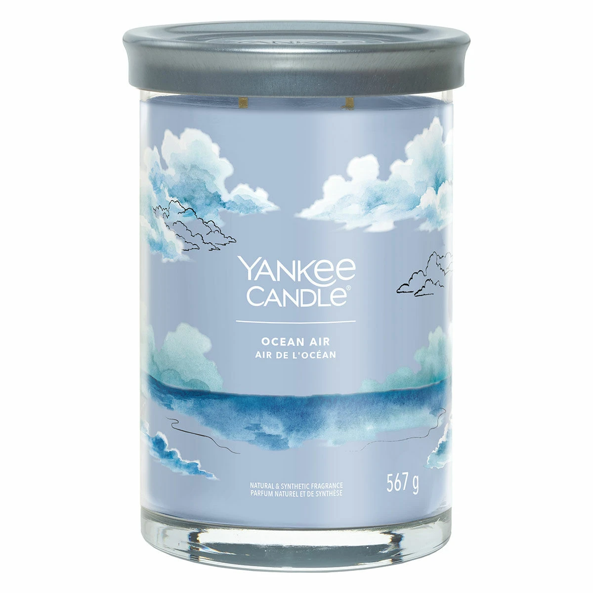Yankee Candle Ocean Air Signature Large Tumbler Candle 1 Yankee Candle Ocean Air Signature Large Tumbler Candle