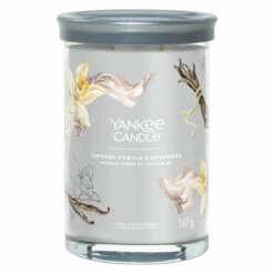Yankee Candle Smoked Vanilla & Cashmere Signature Large Tumbler Candle