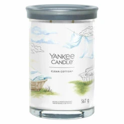 Yankee Candle Clean Cotton Signature Large Tumbler Candle