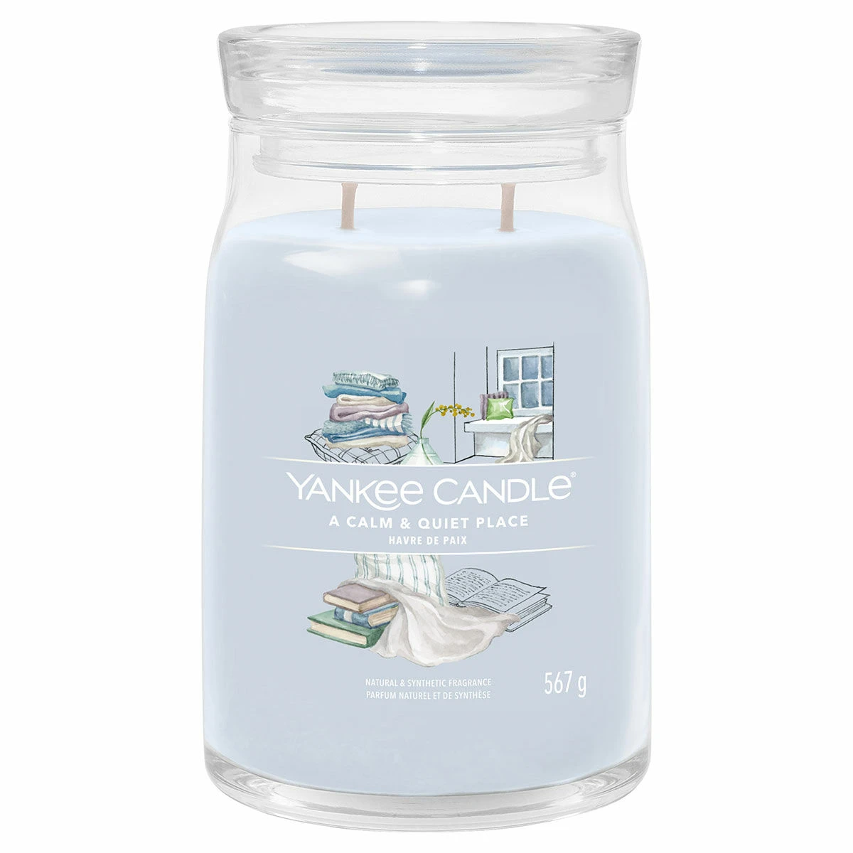 Yankee Candle A Calm & Quiet Place Signature Large Jar Candle 1 Yankee Candle A Calm & Quiet Place Signature Large Jar Candle