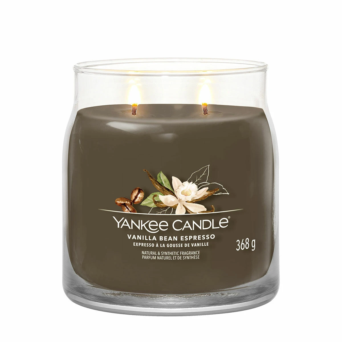 Yankee Candle Vanilla Bean Espresso Signature Medium Jar Candle 2 Yankee Candle Vanilla Bean Espresso Signature Medium Jar Candle - Image 2