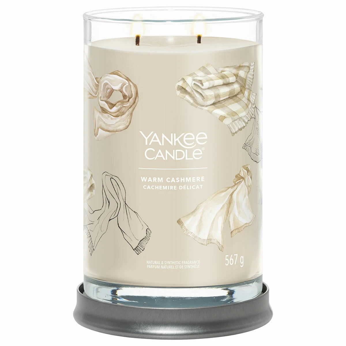 Yankee Candle Warm Cashmere Signature Large Tumbler Candle 2 Yankee Candle Warm Cashmere Signature Large Tumbler Candle - Image 2