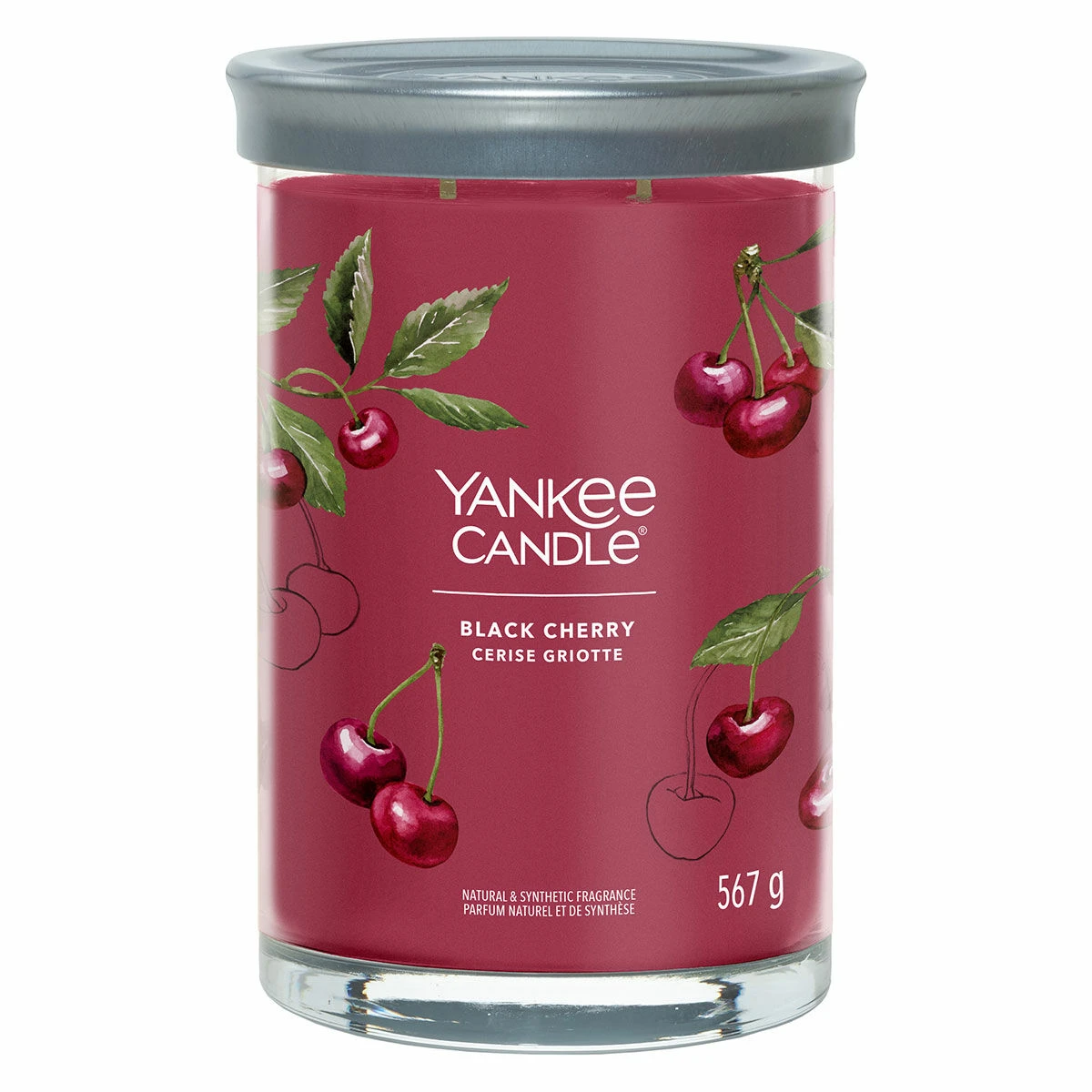 Yankee Candle Black Cherry Signature Large Tumbler Candle 1 Yankee Candle Black Cherry Signature Large Tumbler Candle