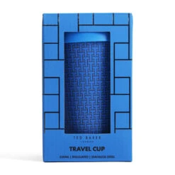 Ted Baker IANN T Blue 350ml Travel Cup -Water Bottle Store 265343 3