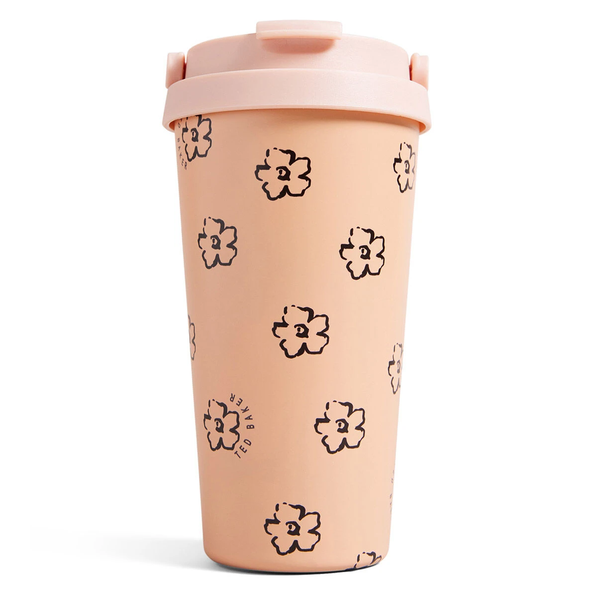 Ted Baker BETTANI Magnolia Flower Pink 450ml Large Travel Cup 1 Ted Baker BETTANI Magnolia Flower Pink 450ml Large Travel Cup