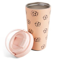 Ted Baker BETTANI Magnolia Flower Pink 450ml Large Travel Cup 6 Ted Baker BETTANI Magnolia Flower Pink 450ml Large Travel Cup -Water Bottle Store 265366 3