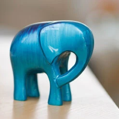 Tilnar Art Aluminark Brushed Aqua Extra Large Elephant 8 Tilnar Art Aluminark Brushed Aqua Extra Large Elephant -Water Bottle Store 34867 ba tilnar art aluminark brushed aqua extra large elephant lifestyle 4