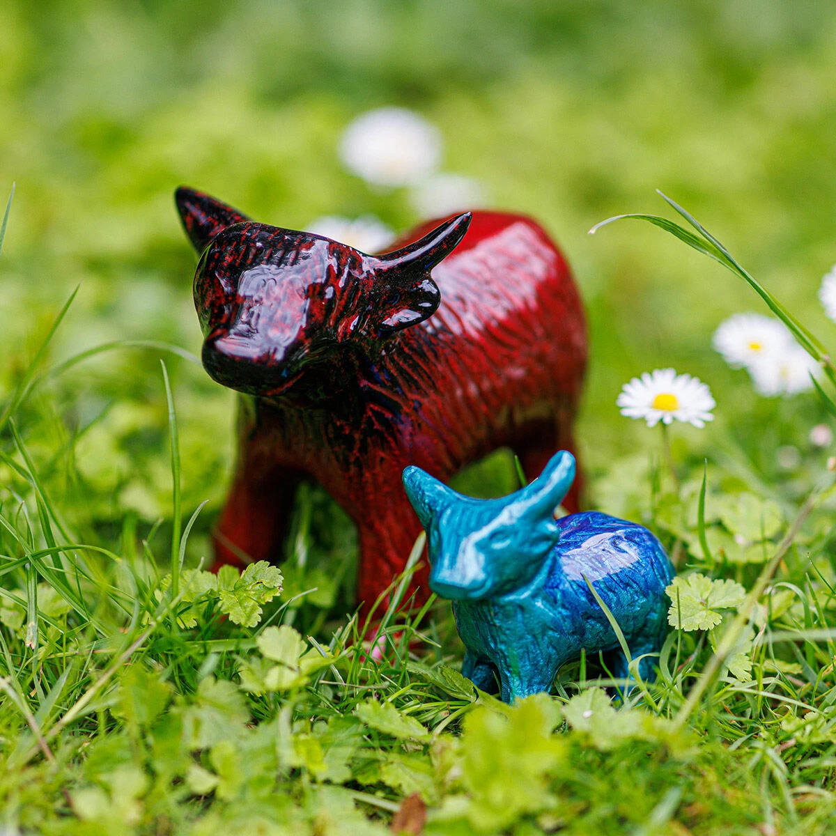 Tilnar Art Aluminark Brushed Red Extra Large Highland Cow 3 Tilnar Art Aluminark Brushed Red Extra Large Highland Cow - Image 3