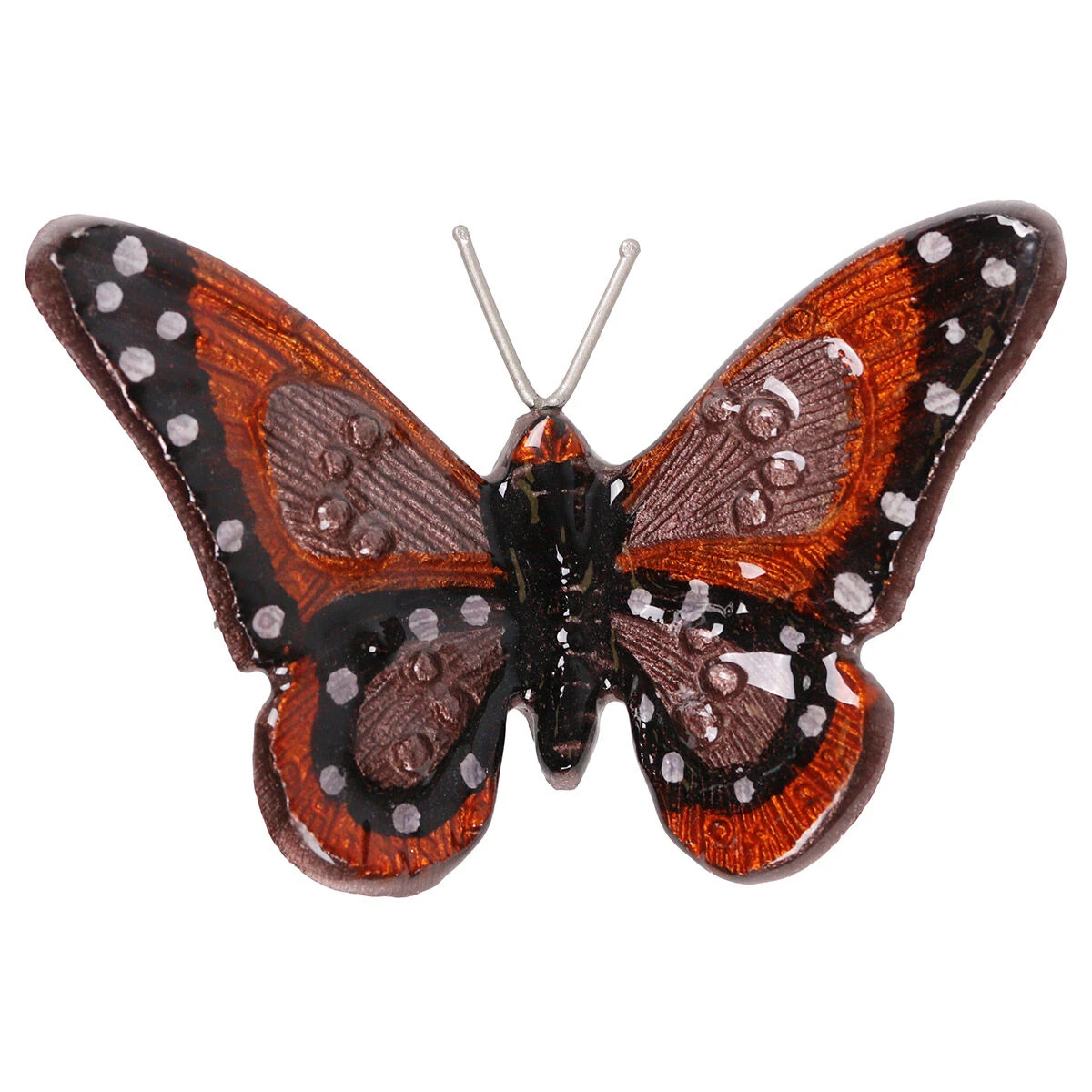 Tilnar Art Aluminark Brushed Small Orange & Black Butterfly 3 Tilnar Art Aluminark Brushed Small Orange & Black Butterfly - Image 3