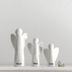 East Of India Christmas Set Of 3 Porcelain Angels 9 East Of India Christmas Set Of 3 Porcelain Angels -Water Bottle Store 5817 east of india xmas set of three porcelain angels 2