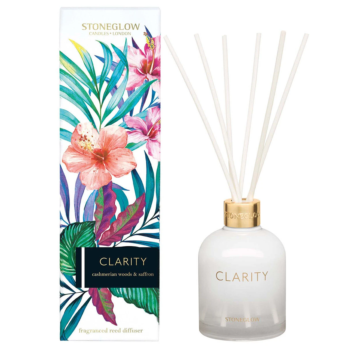 Stoneglow Infusion Clarity Cashmerian Woods & Saffron Reed Diffuser 1 Stoneglow Infusion Clarity Cashmerian Woods & Saffron Reed Diffuser