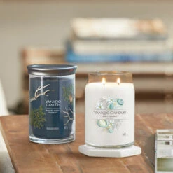 Yankee Candle Bayside Cedar Signature Large Tumbler Candle 9 Yankee Candle Bayside Cedar Signature Large Tumbler Candle -Water Bottle Store bayside cedar baby powder signature collection lifestyle 1 1