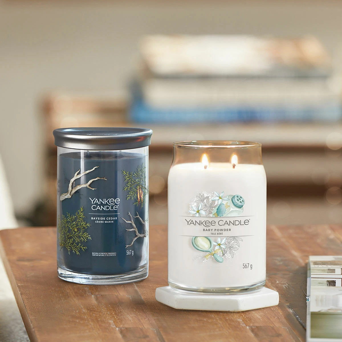 Yankee Candle Bayside Cedar Signature Large Tumbler Candle 5 Yankee Candle Bayside Cedar Signature Large Tumbler Candle - Image 5