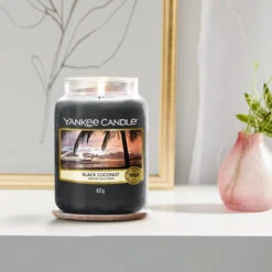Yankee Candle Black Coconut Large Jar Candle -Water Bottle Store black coconut large jar 2