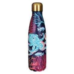 House Of Disaster Coral 500ml Thermal Water Bottle -Water Bottle Store corfla house of disaster coral 500ml thermal water bottle 1