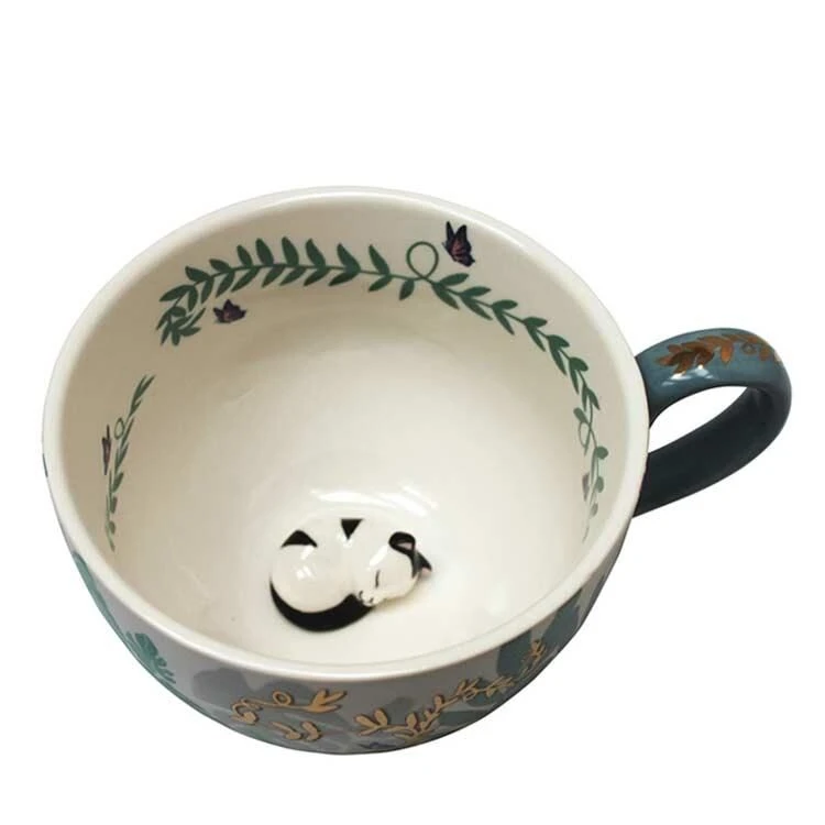 House Of Disaster Boulevard Green Teacup With Gift Box 5 House Of Disaster Boulevard Green Teacup With Gift Box - Image 5