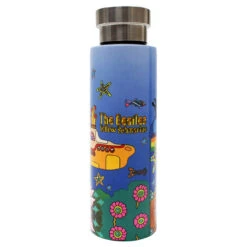 House Of Disaster The Beatles Yellow Submarine 450ml Thermal Flask -Water Bottle Store disaster designs tbysfla the beatles yellow submarine thermal flask 03