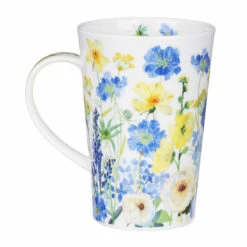 Dunoon Cottage Border Blue Shetland Tea Infuser Set -Water Bottle Store dunoon sh cotb bl cottage border blue shetland tea infuser set 04 copy