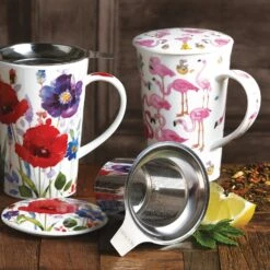 Dunoon Wild Garden Shetland Tea Infuser Set -Water Bottle Store dunoon shetland lifestyle 3 1