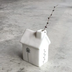 East Of India Small House Flower Vase 9 East Of India Small House Flower Vase -Water Bottle Store east of india eoi 5770 small house flower vase 2