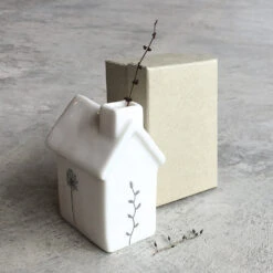 East Of India Small House Flower Vase 10 East Of India Small House Flower Vase -Water Bottle Store east of india eoi 5770 small house flower vase 3