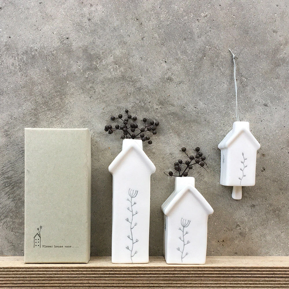 East Of India Small House Flower Vase 6 East Of India Small House Flower Vase - Image 6