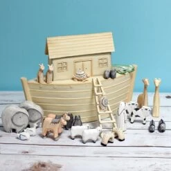 East Of India Two By Two Noah’s Ark Set -Water Bottle Store east of india noahs ark two by two 0