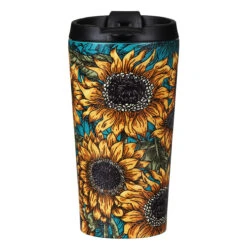 Water Bottle Store 27 Eco Chic Sunflowers Stainless Steel Travel Coffee Cup