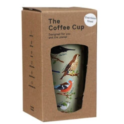 Eco Chic Green Wild Birds Stainless Steel Travel Coffee Cup 11 Eco Chic Green Wild Birds Stainless Steel Travel Coffee Cup -Water Bottle Store eco chic n02 green wild birds stainless steel travel coffee cup 04