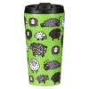 Eco Chic Green Sheep Stainless Steel Travel Coffee Cup