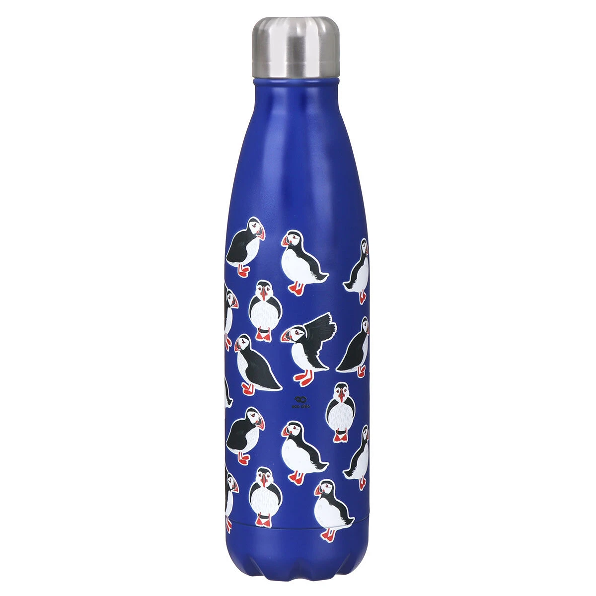 Eco Chic Royal Blue Puffin 500ml Thermal Drinks Bottle 1 Eco Chic Royal Blue Puffin 500ml Thermal Drinks Bottle