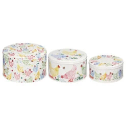 Emma Bridgewater Spring Chicken Set Of Three Round Cake Tins 6 Emma Bridgewater Spring Chicken Set Of Three Round Cake Tins -Water Bottle Store elite pdc3146 emma bridgewater spring chicken set of three cake tins 3