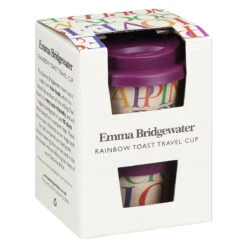 Emma Bridgewater Rainbow Toast Rice Husk Travel Cup -Water Bottle Store elite rt6100 emma bridgewater rainbow toast rice husk travel cup 2