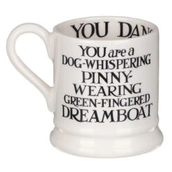 Emma Bridgewater Black Toast King Of Cool & Queen Of Rock Set Of Two Half Pint Mugs 10 Emma Bridgewater Black Toast King Of Cool & Queen Of Rock Set Of Two Half Pint Mugs -Water Bottle Store emma bridgewater 1kiq010013 king of cool queen of rock mugs 2