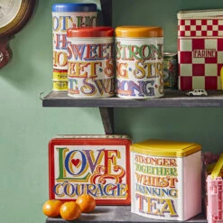 Emma Bridgewater Brighter World Set Of Three Round Caddies -Water Bottle Store emma bridgewater brighter world collection