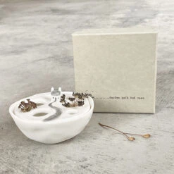 East Of India Garden Path Flat Bud Vase 8 East Of India Garden Path Flat Bud Vase -Water Bottle Store eoi 5774 east of india garden path flat bud vase 2