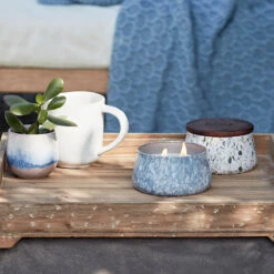 Yankee Candle Fresh Rain Medium Outdoor Candle 11 Yankee Candle Fresh Rain Medium Outdoor Candle -Water Bottle Store fresh rain ocean hibiscus 2