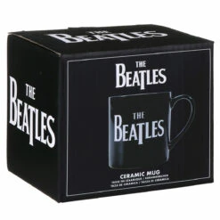 The Beatles Logo Classic Mug -Water Bottle Store half moon bay mugbbts02 the beatles logo classic mug 2