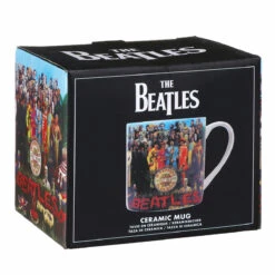 The Beatles Sergeant Pepper Classic Mug -Water Bottle Store half moon bay mugbbts04 the beatles sergeant pepper classic mug 3