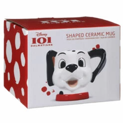 Disney 101 Dalmatians Shaped Mug -Water Bottle Store half moon bay mugddc17 disney 101 dalmatians shaped mug 4