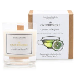 Home County Candle Co. The Oxfordshire - Green Tea & Bergamot Soy Candle