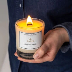 Home County Candle Co. The Lakes - Freshwater Minerals Soy Candle -Water Bottle Store home county co lakes fragrance lifestyle 1080