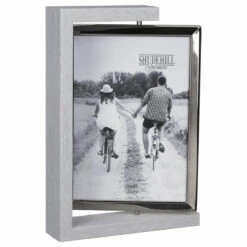 Shudehill Grey Wood Look 5x7 Rotating Portrait Photo Frame -Water Bottle Store joe davies 332251 shudehill grey wood look 5x7 portrait photo frame 2