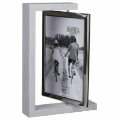 Shudehill Grey Wood Look 5x7 Rotating Portrait Photo Frame -Water Bottle Store joe davies 332251 shudehill grey wood look 5x7 portrait photo frame 3