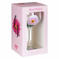 Lynsey Johnstone Hand Painted Cosmos Gin Glass -Water Bottle Store lesser pavey lp49750 lynsey johnstone cosmos gin glass 3